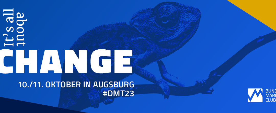 It´s all about CHANGE: Deutscher Marketing Tag 2023 zu Gast in Augsburg